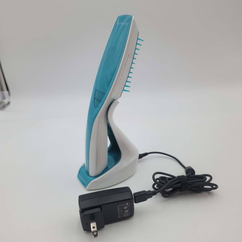 HairMax Ultima 12 LaserComb Hair Growth Device Pininfarina Blue White
